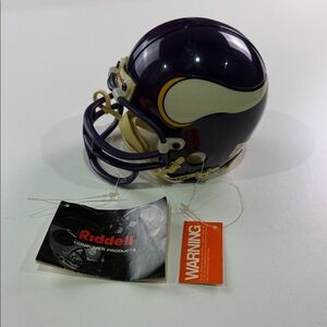 1995 Riddell Minnesota Vikings Mini Football Helmet